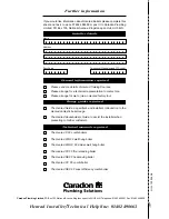 Preview for 40 page of IDEAL Henrad WH LX 30 FF Installation And Servicing Manual