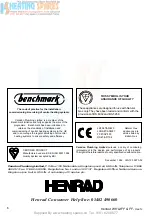 Предварительный просмотр 6 страницы IDEAL Henrad WH LX30FF User Manual