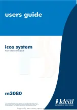 IDEAL icos m3080 User Manual предпросмотр