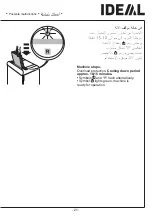 Предварительный просмотр 21 страницы IDEAL IDEAL 2340 Operating Instructions Manual