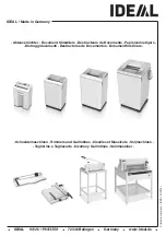 Предварительный просмотр 32 страницы IDEAL IDEAL 2340 Operating Instructions Manual