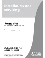 Preview for 1 page of IDEAL imax plus F80 Installation And Servicing