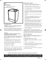 Preview for 2 page of IDEAL imax W60 User Manual