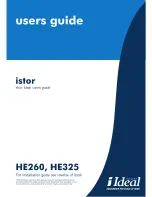 Preview for 1 page of IDEAL istor HE325 User Manual