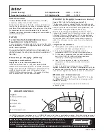 Preview for 2 page of IDEAL istor HE325 User Manual