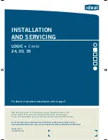 Preview for 1 page of IDEAL LOGIC Combi E 35 Installation And Servicing