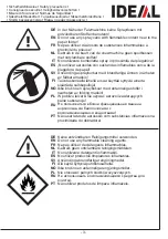 Предварительный просмотр 3 страницы IDEAL MBM 98M Operating Instructions Manual