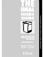 IDEAL Mexico Super 40 FF User Manual preview