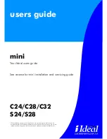 IDEAL MINI C24 User Manual preview