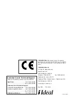 Preview for 4 page of IDEAL Minimiser FF 30 User Instructions