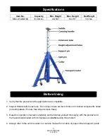 Preview for 4 page of IDEAL MSC-STAND18X Installation, Operation & Maintenance Manual