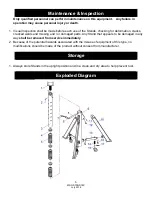 Preview for 6 page of IDEAL MSC-STAND18X Installation, Operation & Maintenance Manual