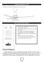 Предварительный просмотр 8 страницы IDEAL Seattle DC Series Instruction Manual