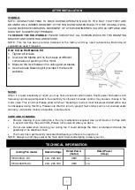 Предварительный просмотр 9 страницы IDEAL Seattle DC Series Instruction Manual