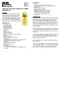 Preview for 1 page of IDEAL SureTest ST-1THD Instructions Manual