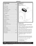 Предварительный просмотр 3 страницы IDEAL Vanguard L 1100 Installation And Servicing