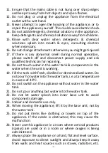 Preview for 4 page of IDEALE HF-212898 Instruction Manual