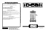 Preview for 1 page of IDEALI ESII Instruction Manual