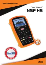 iDeaSat NSF H5 User Manual preview