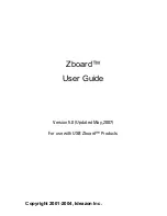 Preview for 1 page of Ideazon Zboard User Manual