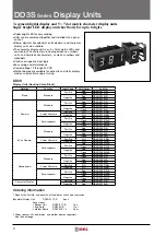 Preview for 4 page of IDEC DD3S Series Manual