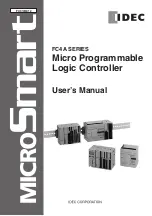 IDEC FC4A-C10R2 User Manual preview