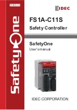 IDEC FS1A-C11S User Manual предпросмотр