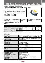 Предварительный просмотр 7 страницы IDEC HE1B Series Manual