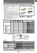 Предварительный просмотр 9 страницы IDEC HE1B Series Manual