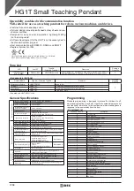 Preview for 1 page of IDEC HG1T Manual