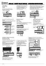 Preview for 13 page of IDEC HR1S-AK Operating Instructions Manual