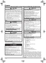 Preview for 11 page of IDEC HR1S-ATE Operating Instructions Manual