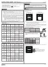 Preview for 5 page of IDEC HS1T Series Instruction Sheet