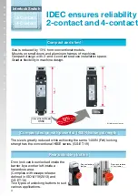 Предварительный просмотр 4 страницы IDEC HS5L Series Manual