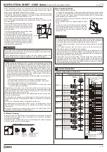 Предварительный просмотр 3 страницы IDEC HS6E Series Instruction Sheet