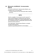 Preview for 10 page of IDEC LONWORKS User Manual