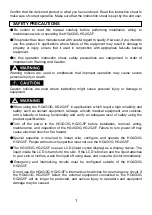 Preview for 37 page of IDEC Micro HG4G Series Instruction Sheet