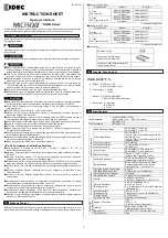 Preview for 1 page of IDEC MICRO/I HG2G Series Instruction Sheet