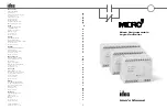 IDEC MICRO3 User Manual preview