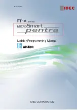 Preview for 1 page of IDEC microsmart pentra Programming Manual