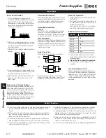 Preview for 1 page of IDEC PS3L Series Instructions