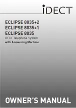 iDect eclipse 8035 Owner'S Manual preview