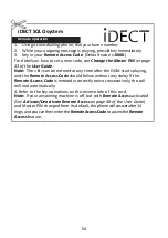 Preview for 56 page of iDect SOLO 5035+2 Owner'S Manual