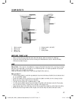 Предварительный просмотр 13 страницы Ideen Welt BL-05E Instruction Manual