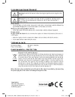 Предварительный просмотр 15 страницы Ideen Welt BL-05E Instruction Manual