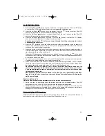 Предварительный просмотр 10 страницы Ideen Welt EF138 Instruction Manual