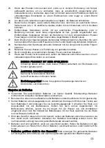 Preview for 4 page of Ideen Welt FS-801 Instruction Manual