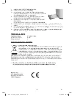 Предварительный просмотр 14 страницы Ideen Welt KT-212E Instruction Manual