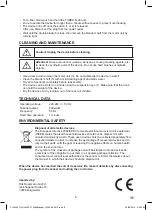 Предварительный просмотр 8 страницы Ideen Welt LW3347 Instruction Manual