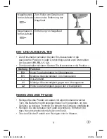 Preview for 9 page of Ideen Welt NC-028 Instruction Manual